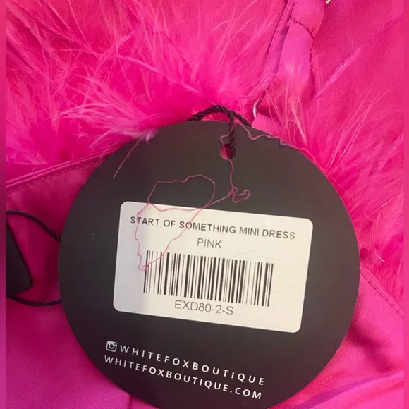 White Fox Start of Something Mini Dress - Picture 5 of 8